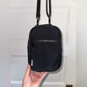 Brixley Black Medium Nylon Crossbody Bag Purse